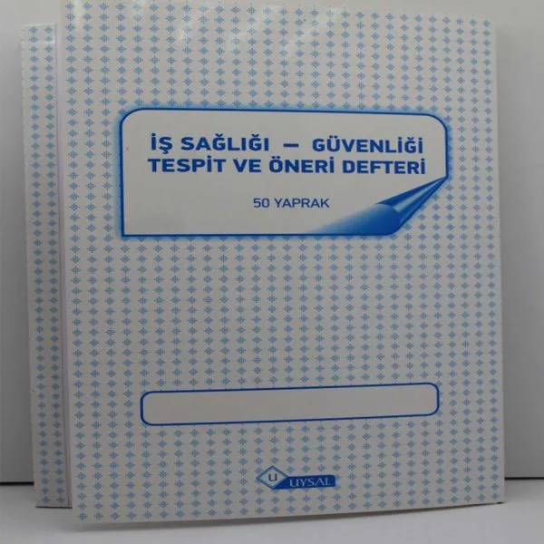 Ankara Ostim Durusoy Kırtasiye İş Sağlığı Güvenliği Tespit ve Öneri Defteri