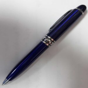 Ostim Durusoy Kırtasiye Kısa tükenmez Kalem Çevirmeli 11 cm mavi